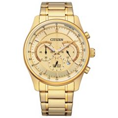 Kohls mens cheap gold watches