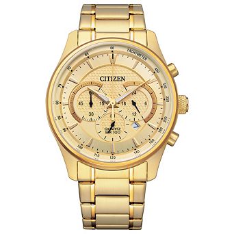 Citizen Men's Goldtone Stainless Steel Chronograph Watch - AN8192-56P