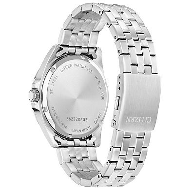 Citizen Men's White Dial Stainless Steel Watch - BI5051-51A