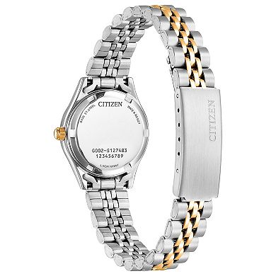 Citizen Women's Crystal Accent Two-Tone Stainless Steel Watch - EQ0539-56Y