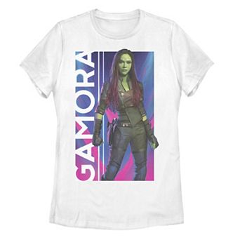 Juniors' Guardians of the Galaxy Gamora Graphic Tee