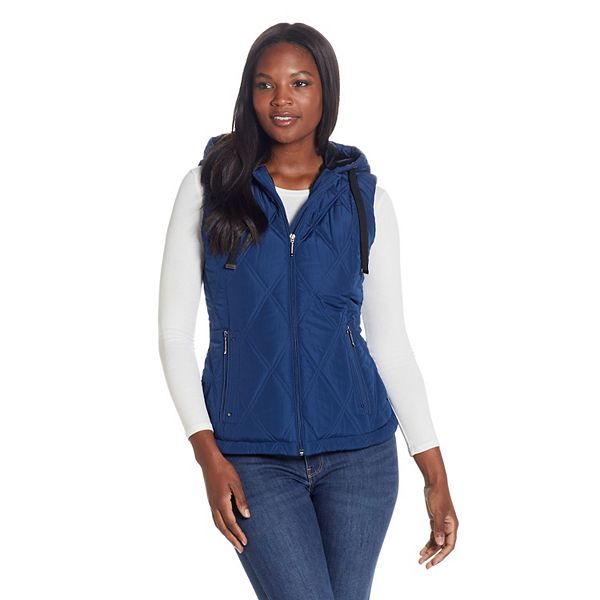 Women's Weathercast Hooded Quilted Vest