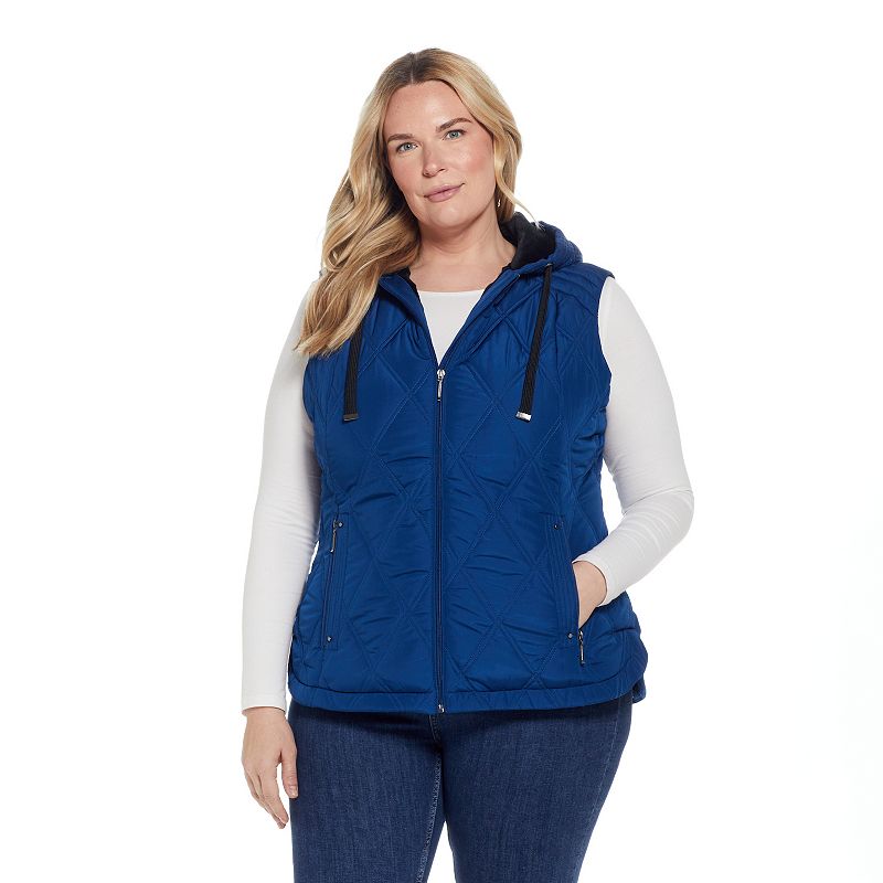 Plus Size Faux Fur Vest Kohls