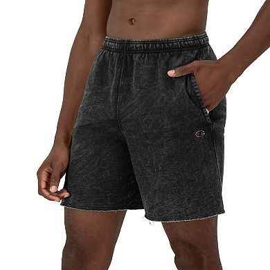 Men's Champion® 7-Inch Mineral Dye Fleece Shorts