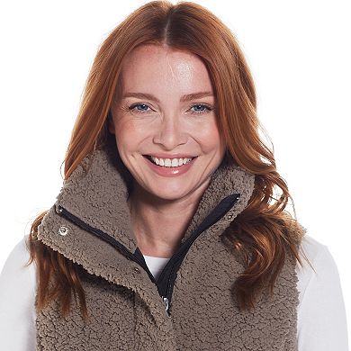 Women's Weathercast Sherpa Puffer Vest