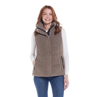 Women's Weathercast Sherpa Puffer Vest