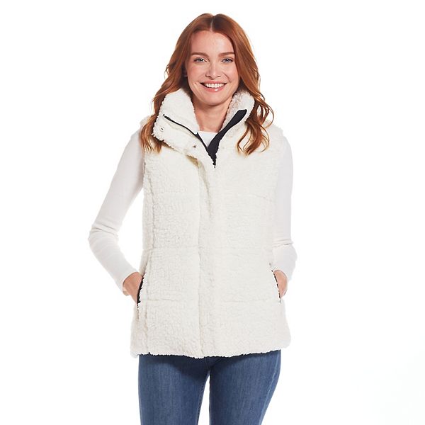 Women's Weathercast Sherpa Puffer Vest