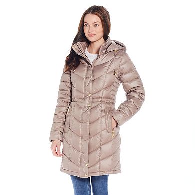 Women's Weathercast Hooded Heavyweight Puffer Coat