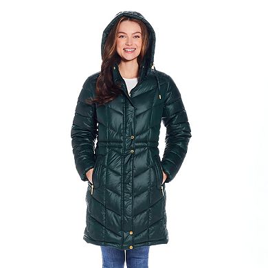 Women's Weathercast Hooded Heavyweight Puffer Coat