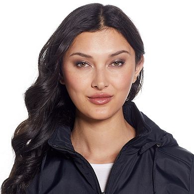 Women's Weathercast Hooded Bonded Rain Jacket