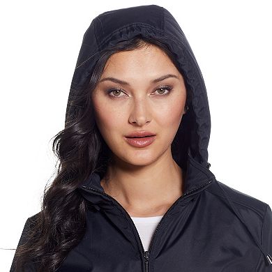 Women's Weathercast Hooded Bonded Rain Jacket