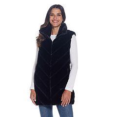 Kohls faux fur vest best sale