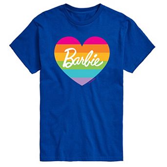 Big & Tall Barbie® Pride Rainbow Graphic Tee