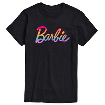 Big & Tall Barbie® Pride Rainbow Graphic Tee