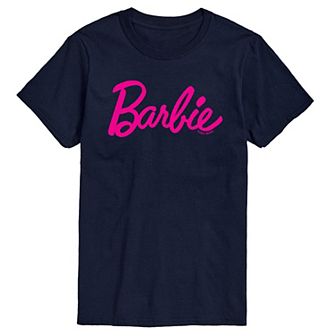 Big & Tall Barbie® Classic Logo Graphic Tee