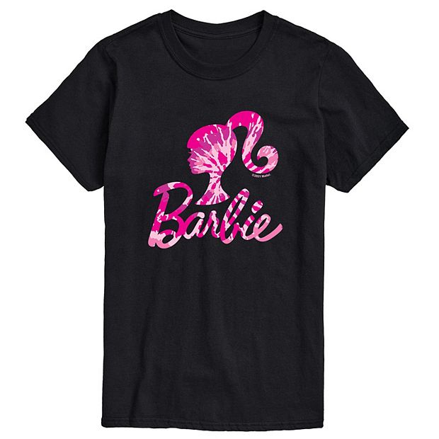 Big & Tall Barbie® Logo Tie Dye Graphic Tee