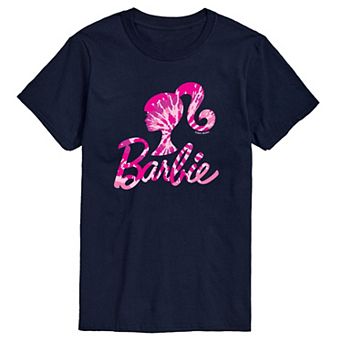 Big & Tall Barbie® Logo Tie Dye Graphic Tee