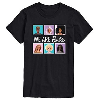 Big & Tall Barbie® We Are All Barbie Graphic Tee