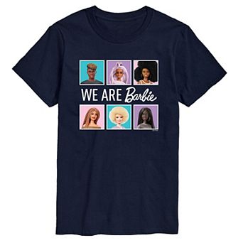 Big & Tall Barbie® We Are All Barbie Graphic Tee