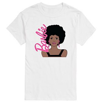 Big & Tall Barbie® Afro Graphic Tee