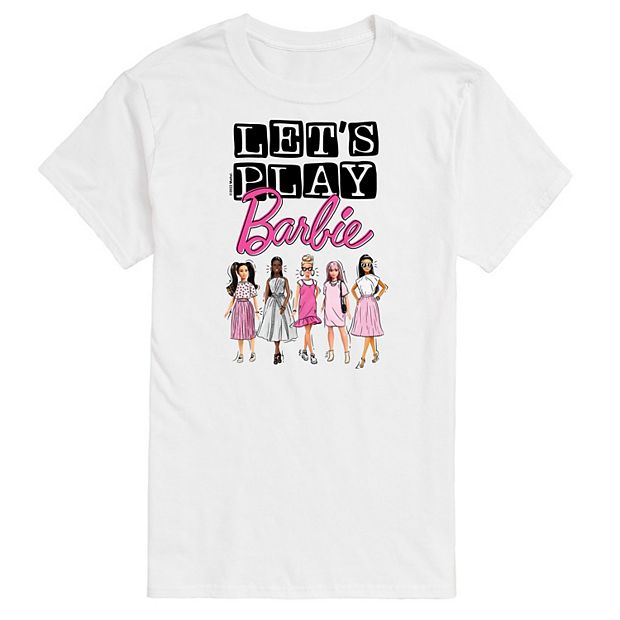 Women's Oversized Barbie Graphic Tee, Women's Tops