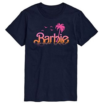 Big & Tall Barbie® Logo Water Reflection Graphic Tee