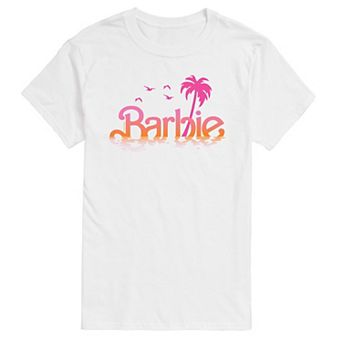 Big & Tall Barbie® Logo Water Reflection Graphic Tee