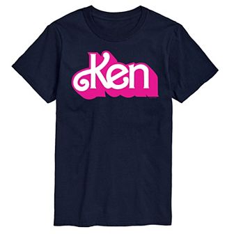 Big & Tall Barbie® Ken Logo Graphic Tee