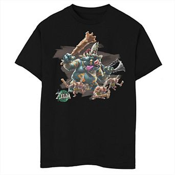 Boys 8-20 Nintendo The Legend of Zelda Tears of the Kingdom Bokoblin Family Graphic Tee