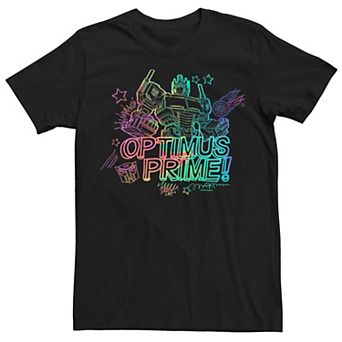 Men's Transformers Pride Optimus Prime Graphic Tee