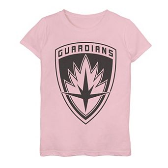 Girls 7-16 Guardians Of The Galaxy Vol. 3 Emblem Badge Graphic Tee
