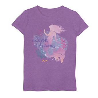 Disney's The Little Mermaid Live Action Girls 7-16 An Ocean Of Dreams Graphic Tee