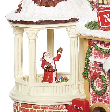 Roman Musical Light Up Christmas Town Center