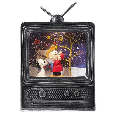 Roman Snoopy & Charlie Brown Light Up Magical Swirl TV