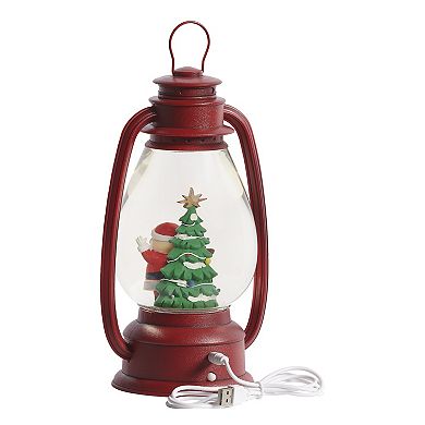Roman Rudolph the Red Nose Reindeer and Santa Magical Lantern