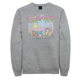 Big & Tall Tom and Jerry California Graphic Fleece