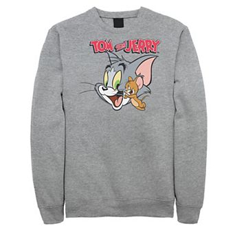 Big & Tall Tom and Jerry Simple Portrait Logo Graphic Fleece