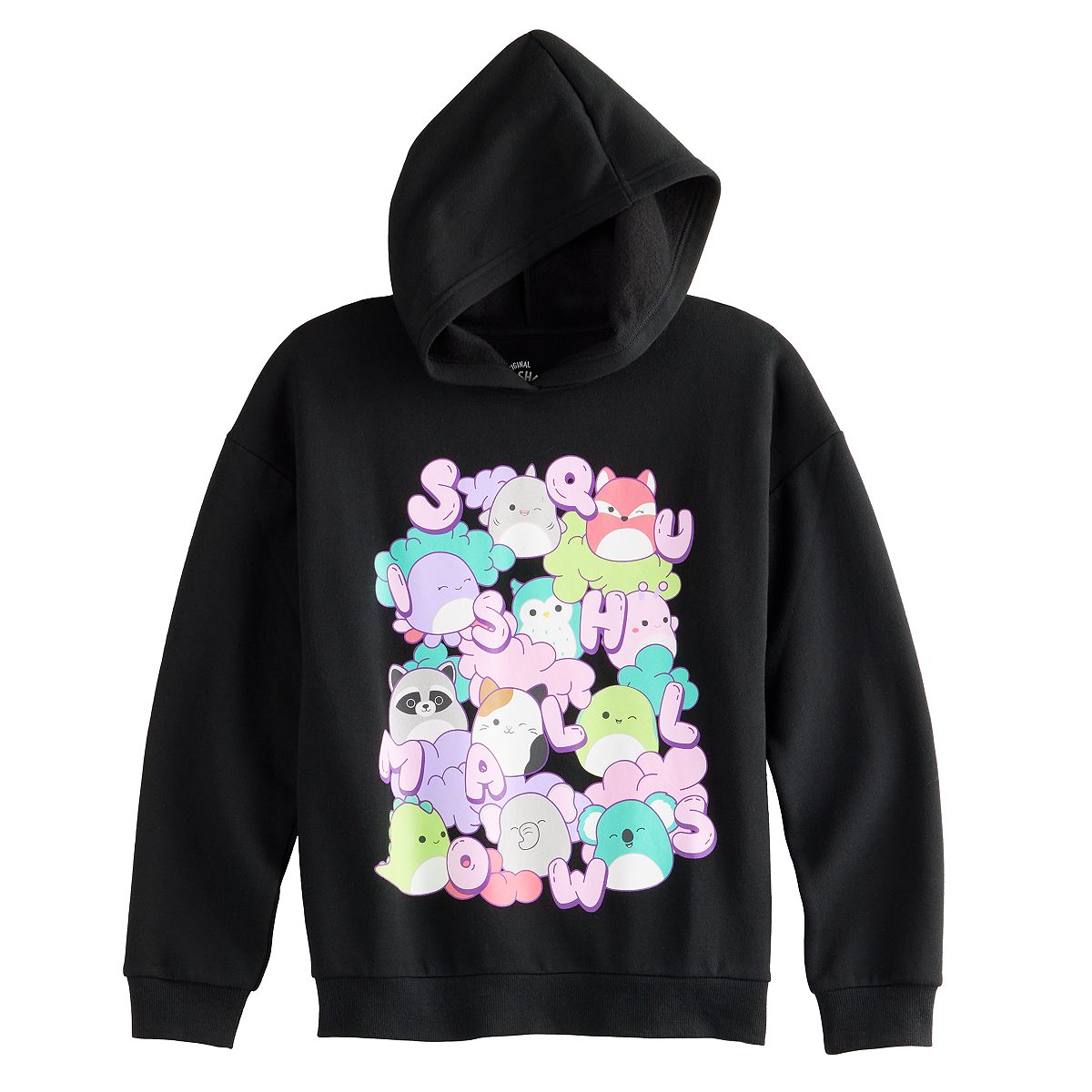 Squishmallows Characters Girl's Minky Fleece Long-Sleeved