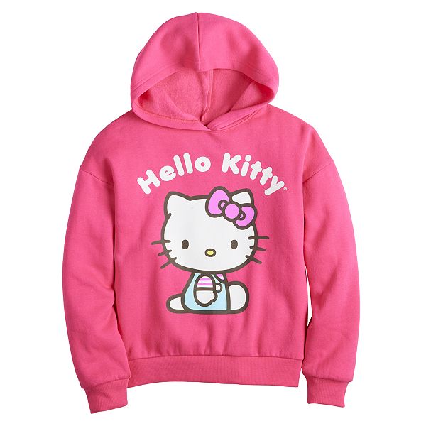 Girl hello kitty hoodie sale