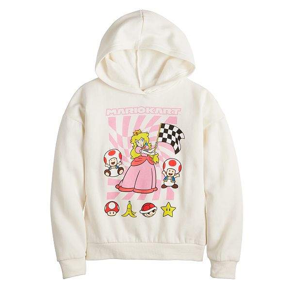 Girls 7-16 Nintendo Princess Peach Fleece Hoodie