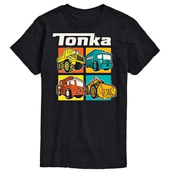 Big & Tall Tonka Grid Graphic Tee