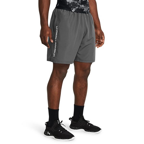 Men s Under Armour 8.25 in. Woven Wordmark Shorts