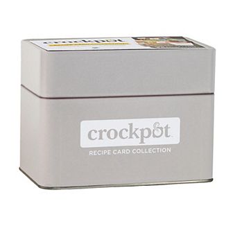 Publications International, Ltd. Crockpot Recipe Card Collection Tin