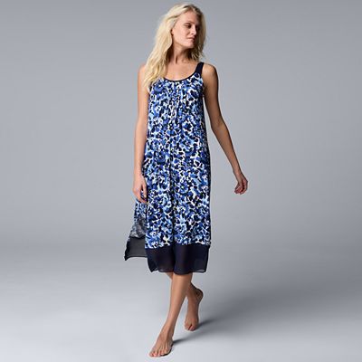 Women's Simply Vera Vera Wang Maxi Chemise