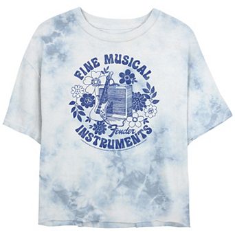 Juniors' Fender Fine Musical Instruments Bombard Wash Graphic Tee