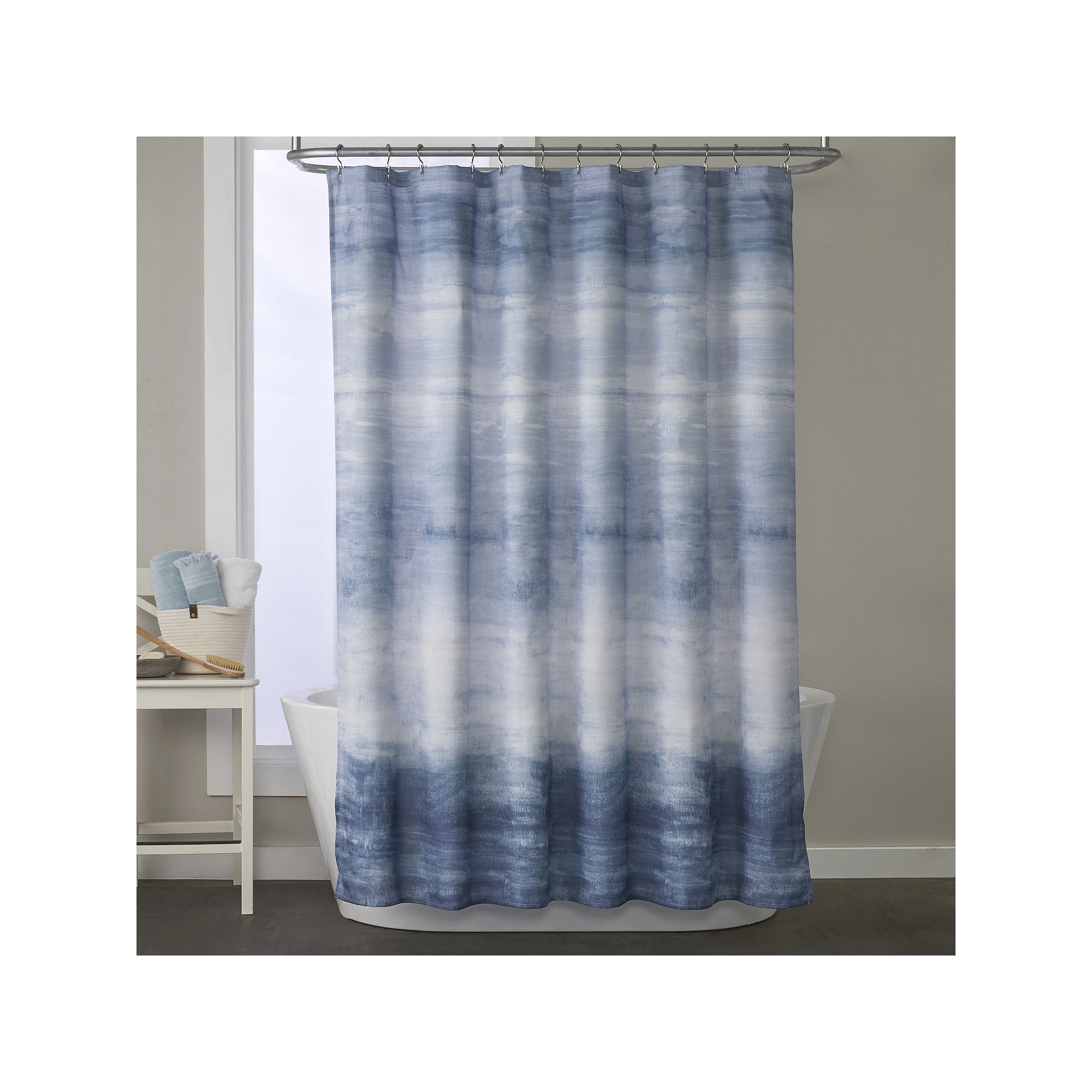 The Big One® Brushed Stripe Shower Curtain, Color