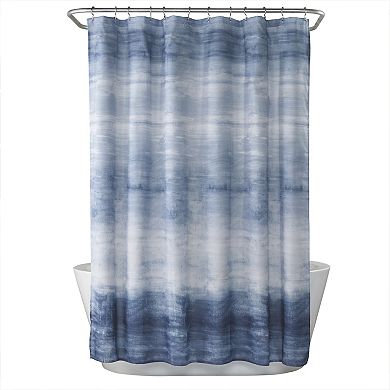 The Big One Brushed Stripe Shower Curtain