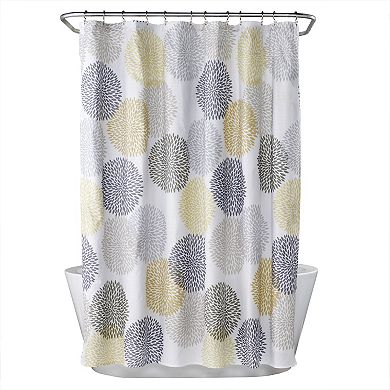 The Big One Dahlia Flower Shower Curtain