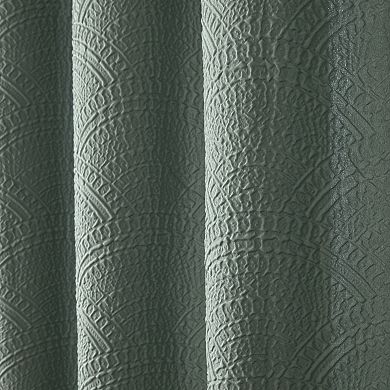 The Big One Embossed Arch Shower Curtain