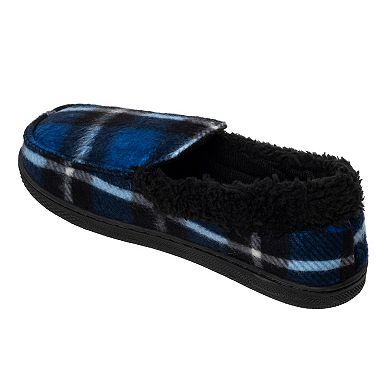 Boys Cuddl Duds® Fleece Lined Moccasin Slippers